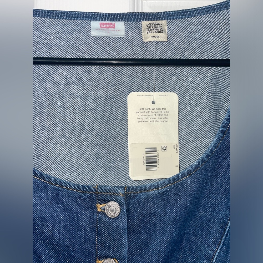 Levi’s denim corset long sleeve blouse (Updated sizes) - Picture 8 of 15